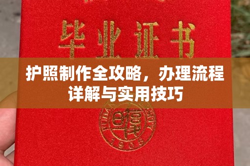 新北护照制作全攻略，办理流程详解与实用技巧